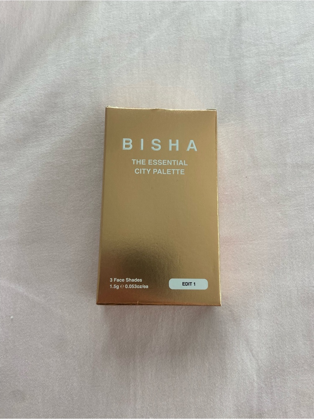 BNWT Bisha “The Essential City Palette” - Blush & Highlighter Trio